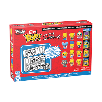 Bitty Pop! The Simpsons 4-Pack Series 4 - US 7303