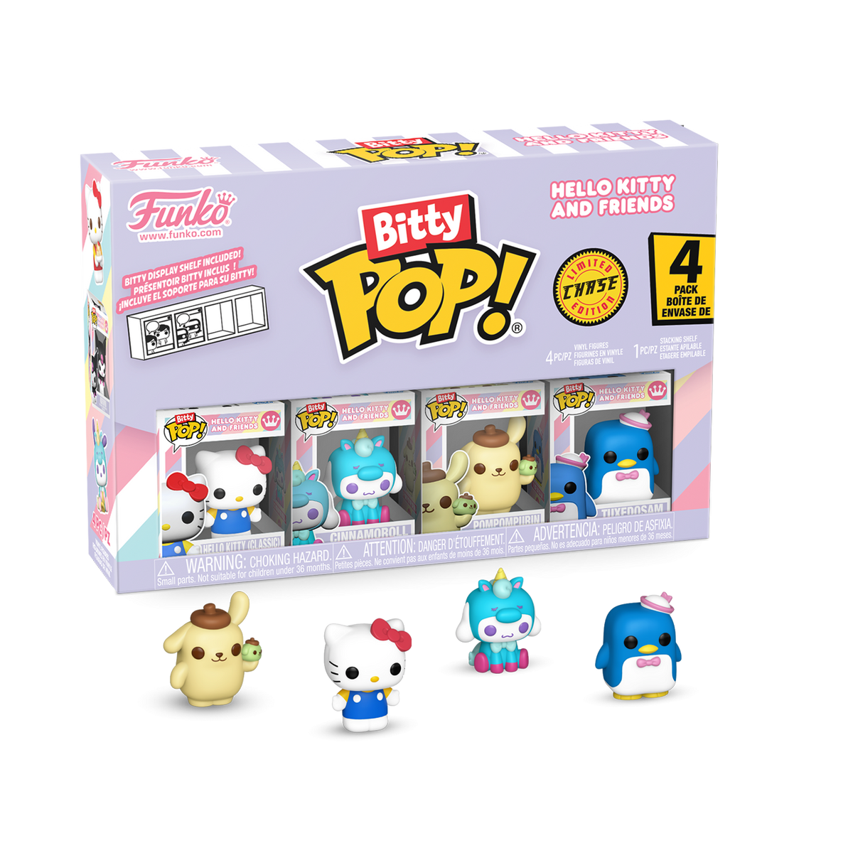 Bitty Pop! Hello Kitty and Friends 4-Pack Series 1 - US 2162