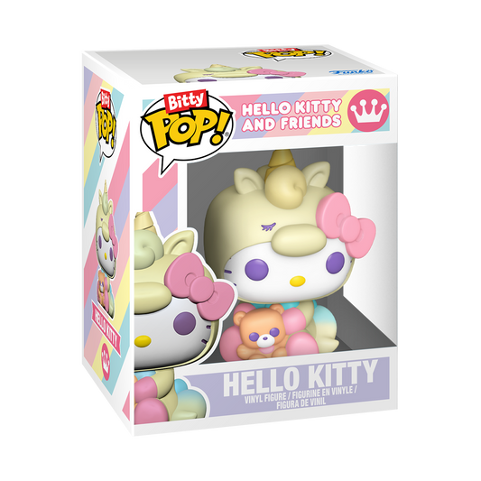 Bitty Pop! & Accessories Hello Kitty (Unicorn) & Keychain - US 7091