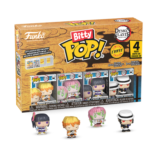 Bitty Pop! Demon Slayer 4-Pack Series 1 - US 6891