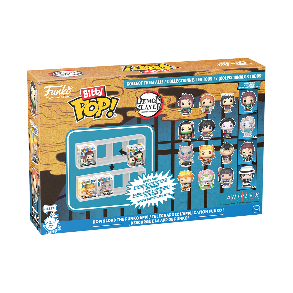 Bitty Pop! Demon Slayer 4-Pack Series 3 - US 0840