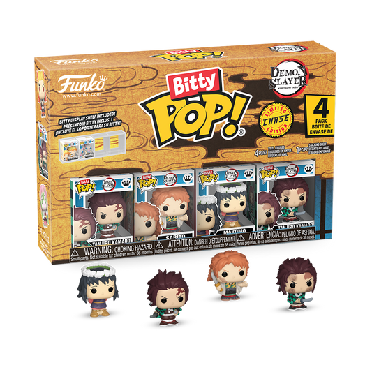 Bitty Pop! Demon Slayer 4-Pack Series 4 - US 9473