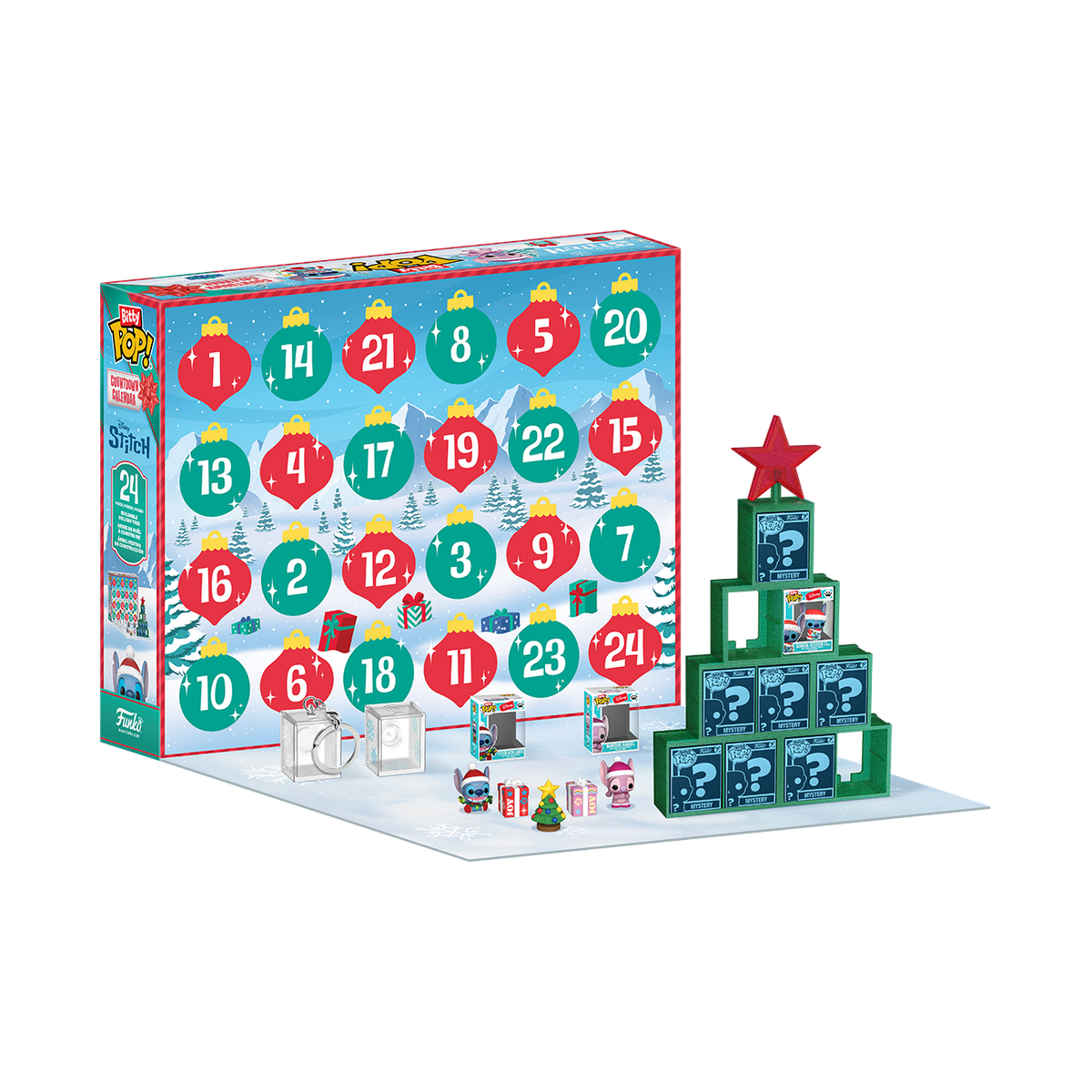 Bitty Pop! Stitch Holiday Advent Calendar - US 4918