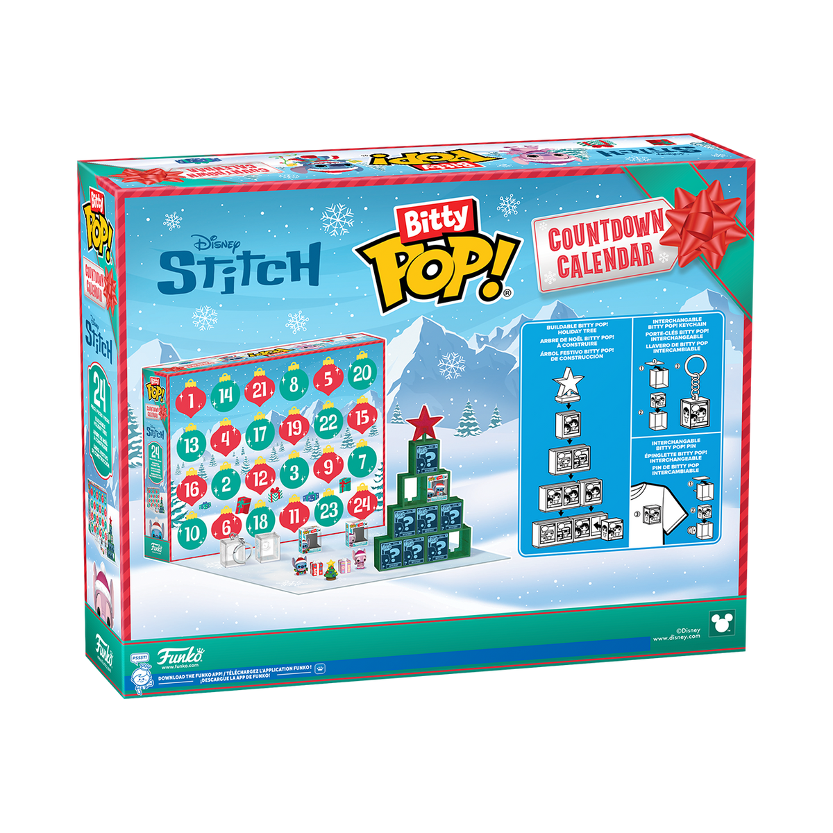 Bitty Pop! Stitch Holiday Advent Calendar - US 4918