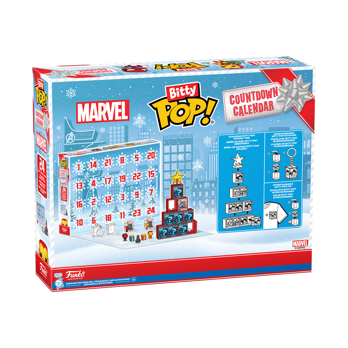 Bitty Pop! Marvel Holiday Advent Calendar - US 8302