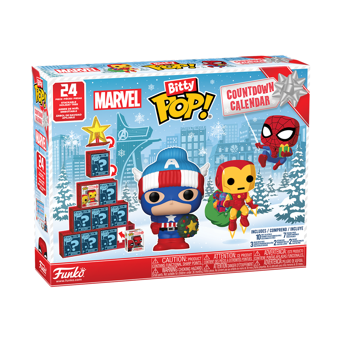 Bitty Pop! Marvel Holiday Advent Calendar - US 8302