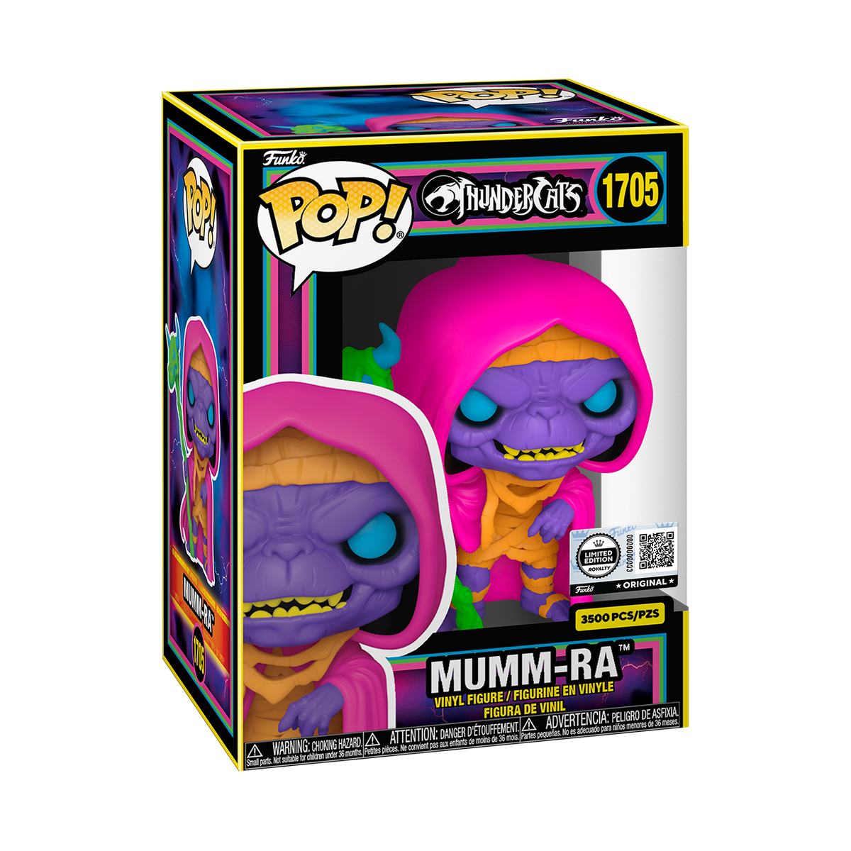 Pop! Mumm-Ra (Black Light) with Pop! Protector - US 7366