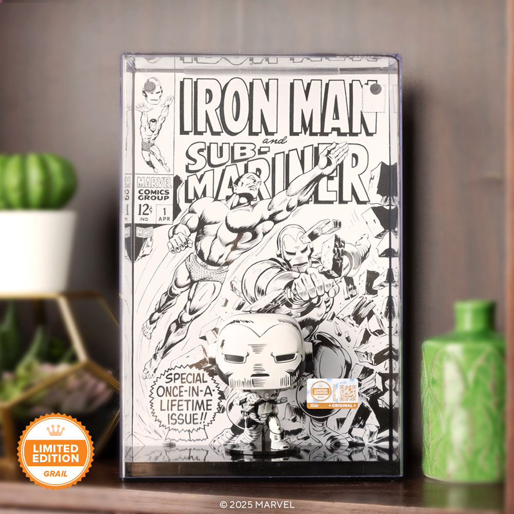 Pop! Comic Covers Iron Man #1 (Black & White) - US 2159