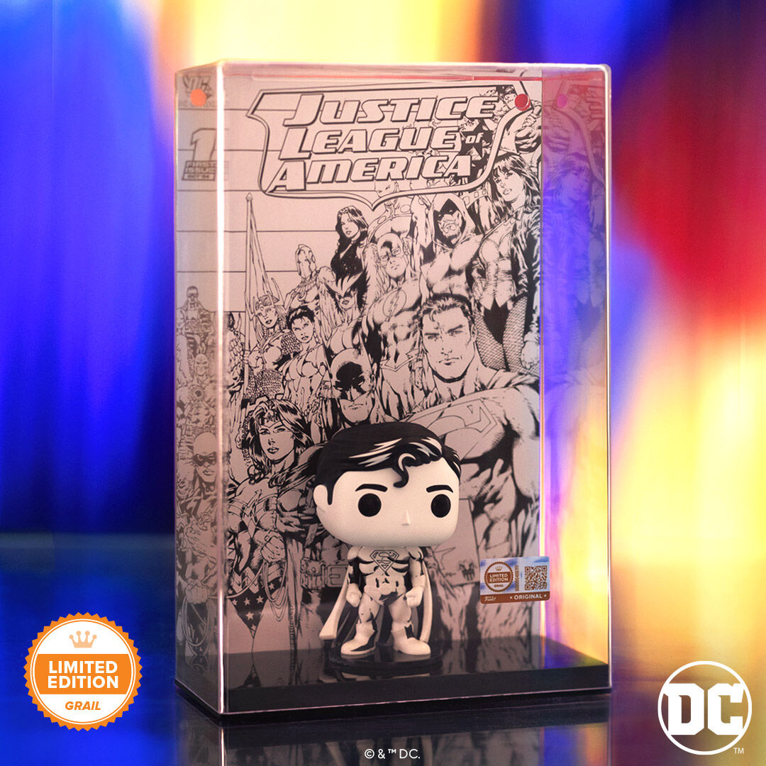 Pop! Comic Covers Justice League of America – Superman (Sketched) - US 4781