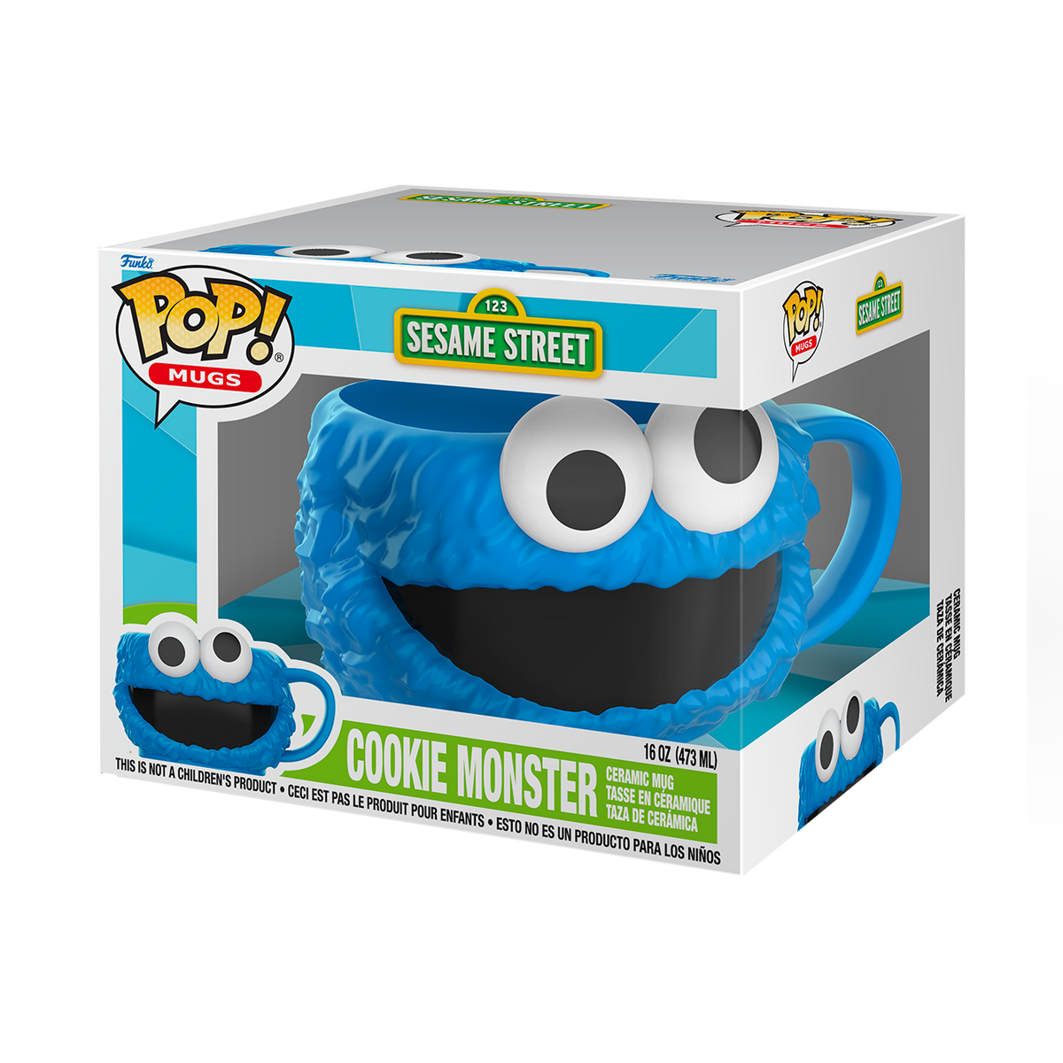 Cookie Monster Ceramic Mug - US 6585