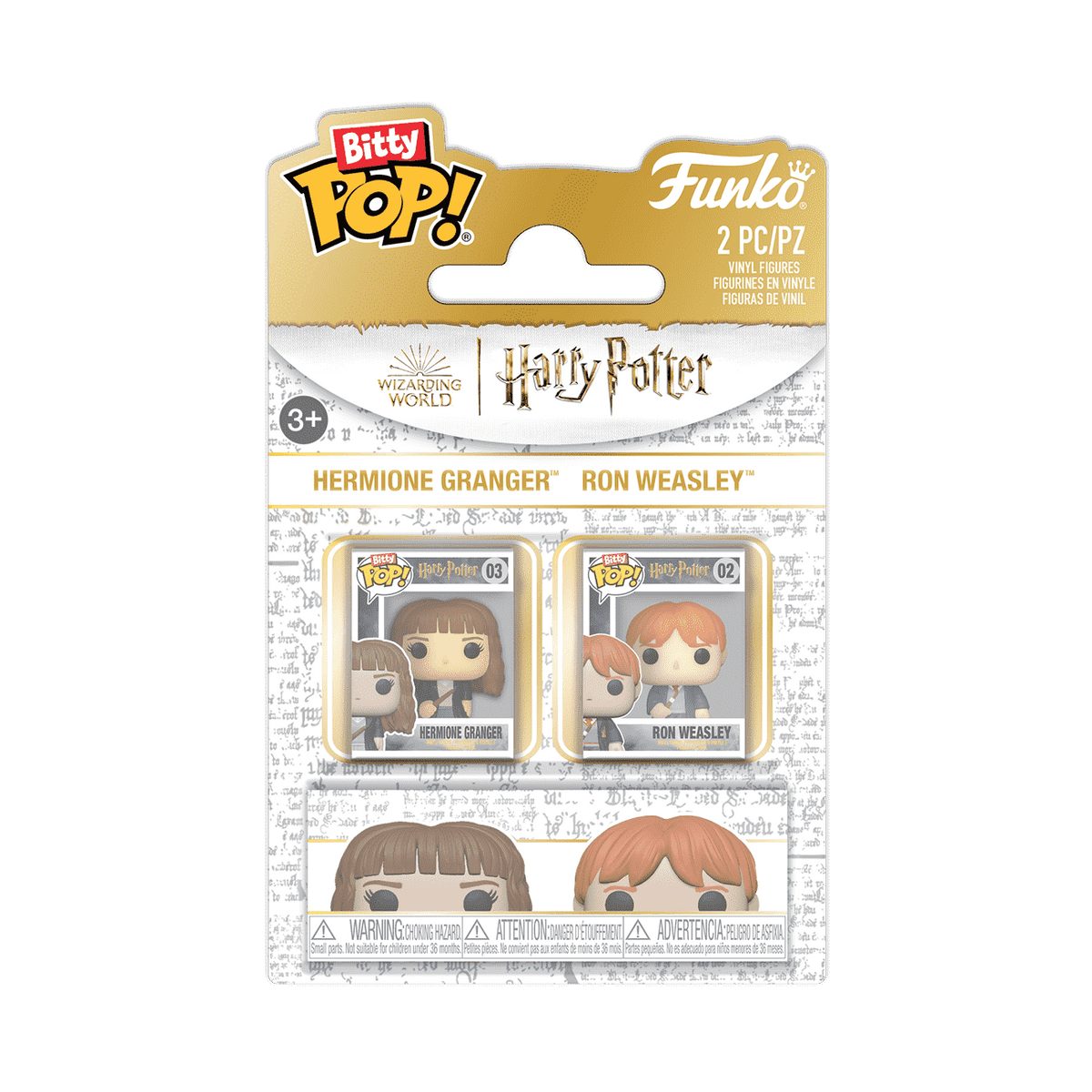 Bitty Pop! Hermione Granger & Ron Weasley 2-Pack - US 4732