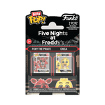 Bitty Pop! Foxy the Pirate & Chica the Chicken 2-Pack - US 7335