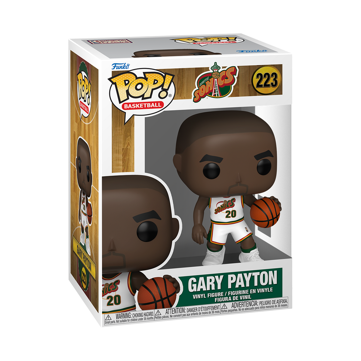 Pop! Gary Payton (White Home Uniform) - US 4469