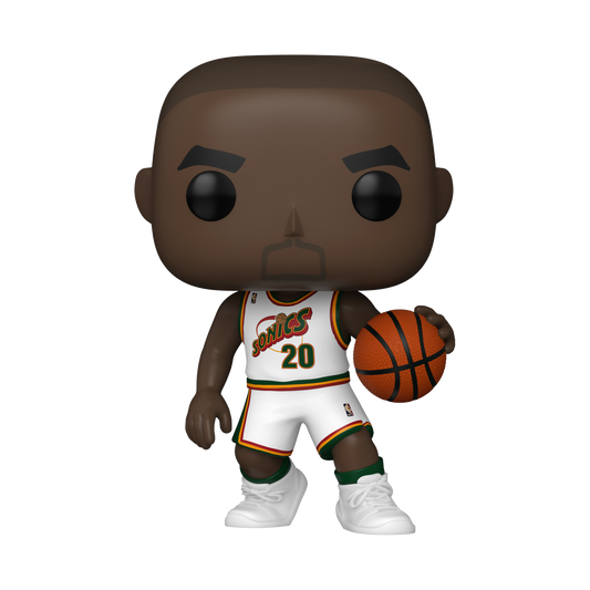 Pop! Gary Payton (White Home Uniform) - US 4469