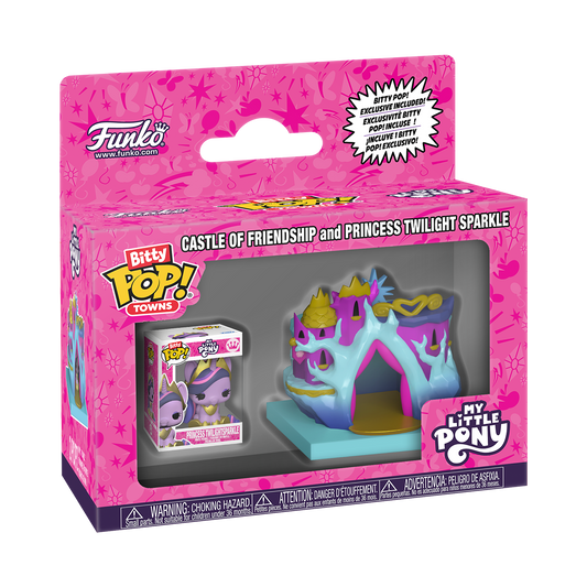 Bitty Pop! Towns Castle of Friendship and Princess Twilight Sparkle - US 4178