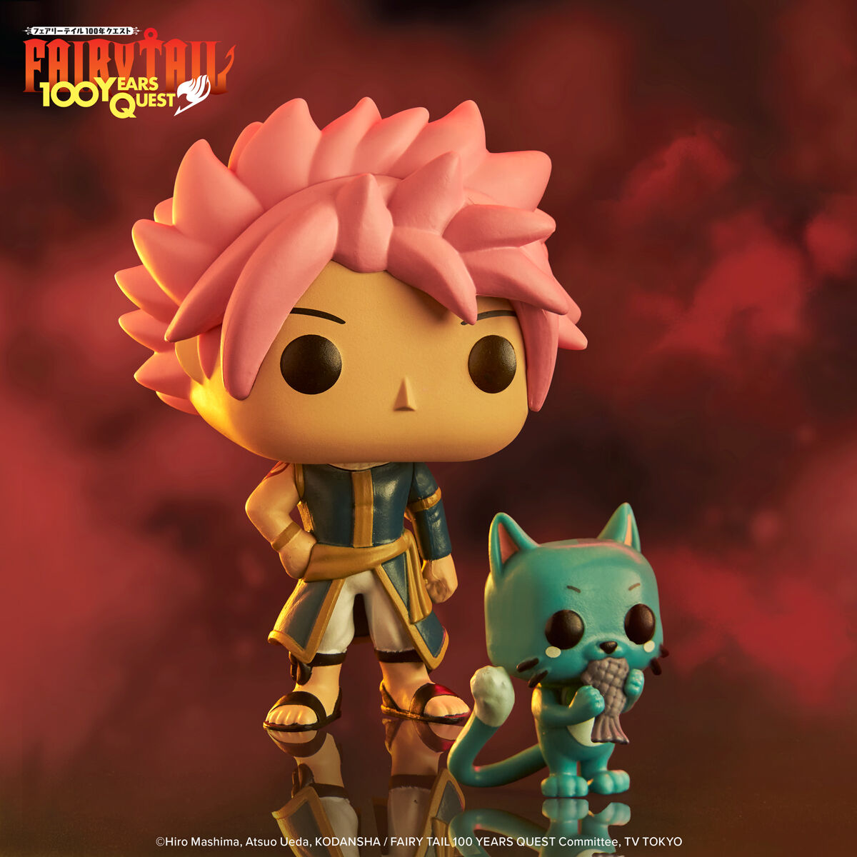 Pop! & Buddy Natsu with Happy - US 3388