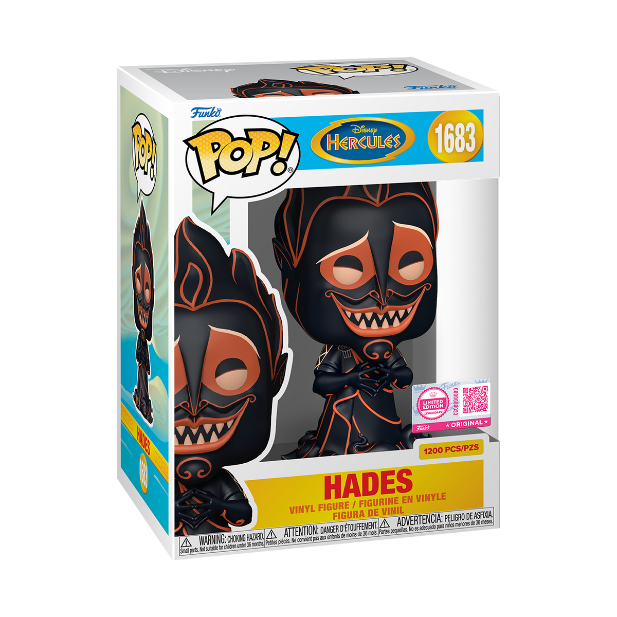 Pop! Hades (Pottery Deco) with Pop! Protector - US 7172