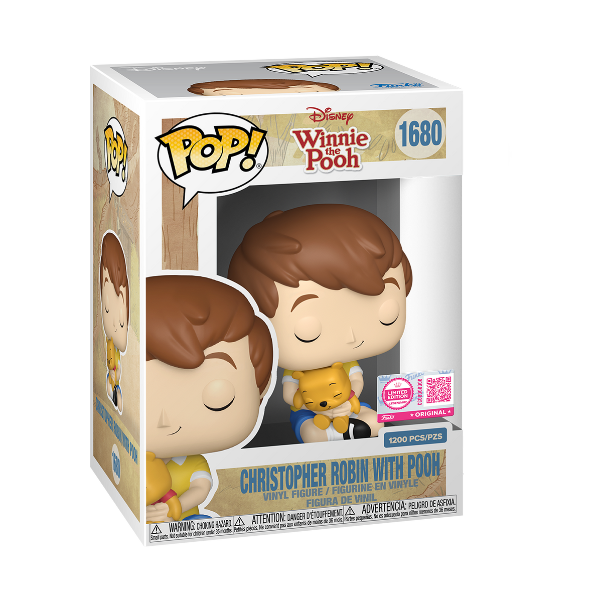 Pop! Christopher Robin with Pooh with Pop! Protector - US 7200