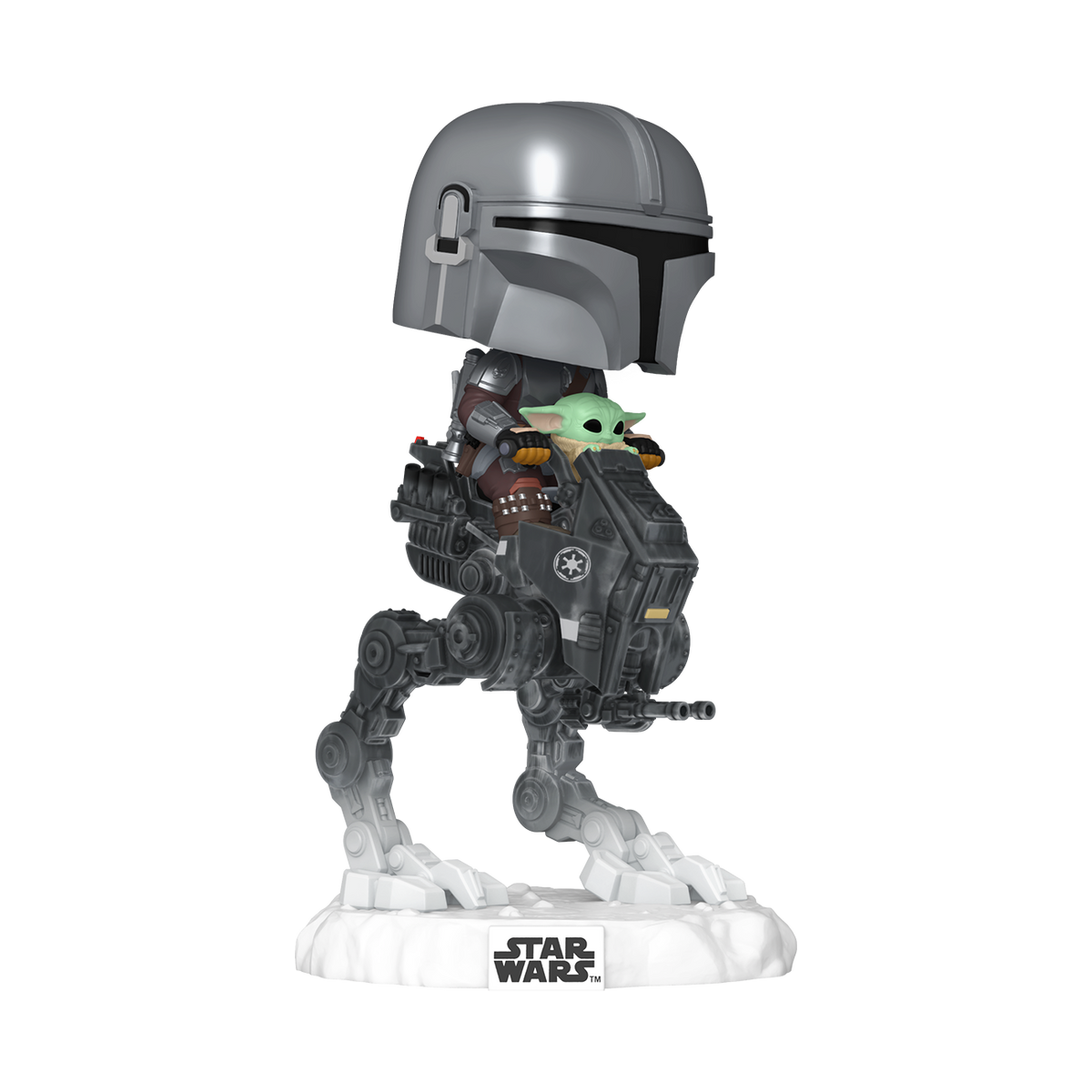 Pop! Rides Deluxe The Mandalorian with Grogu in Imperial Remnant AT-RT - US 1791