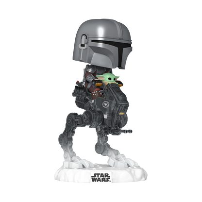 Pop! Rides Deluxe The Mandalorian with Grogu in Imperial Remnant AT-RT - US 1791