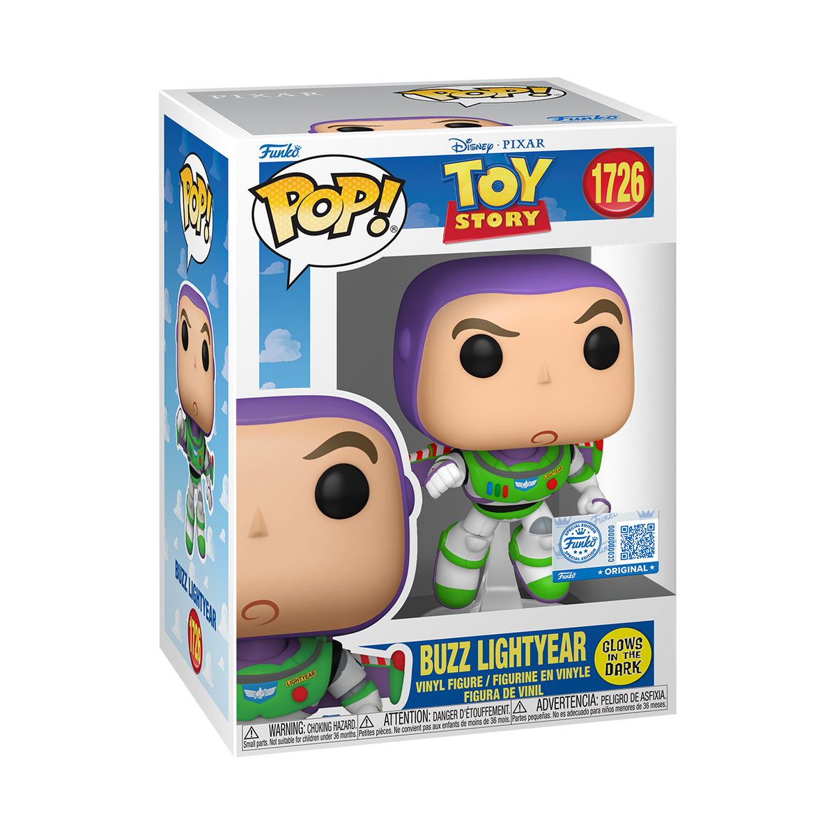 Pop! Buzz Lightyear (Glow) - US 1902