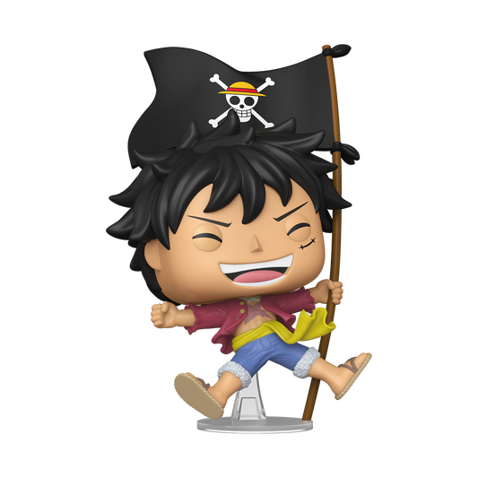 Pop! Monkey D. Luffy with Flag - US 6695