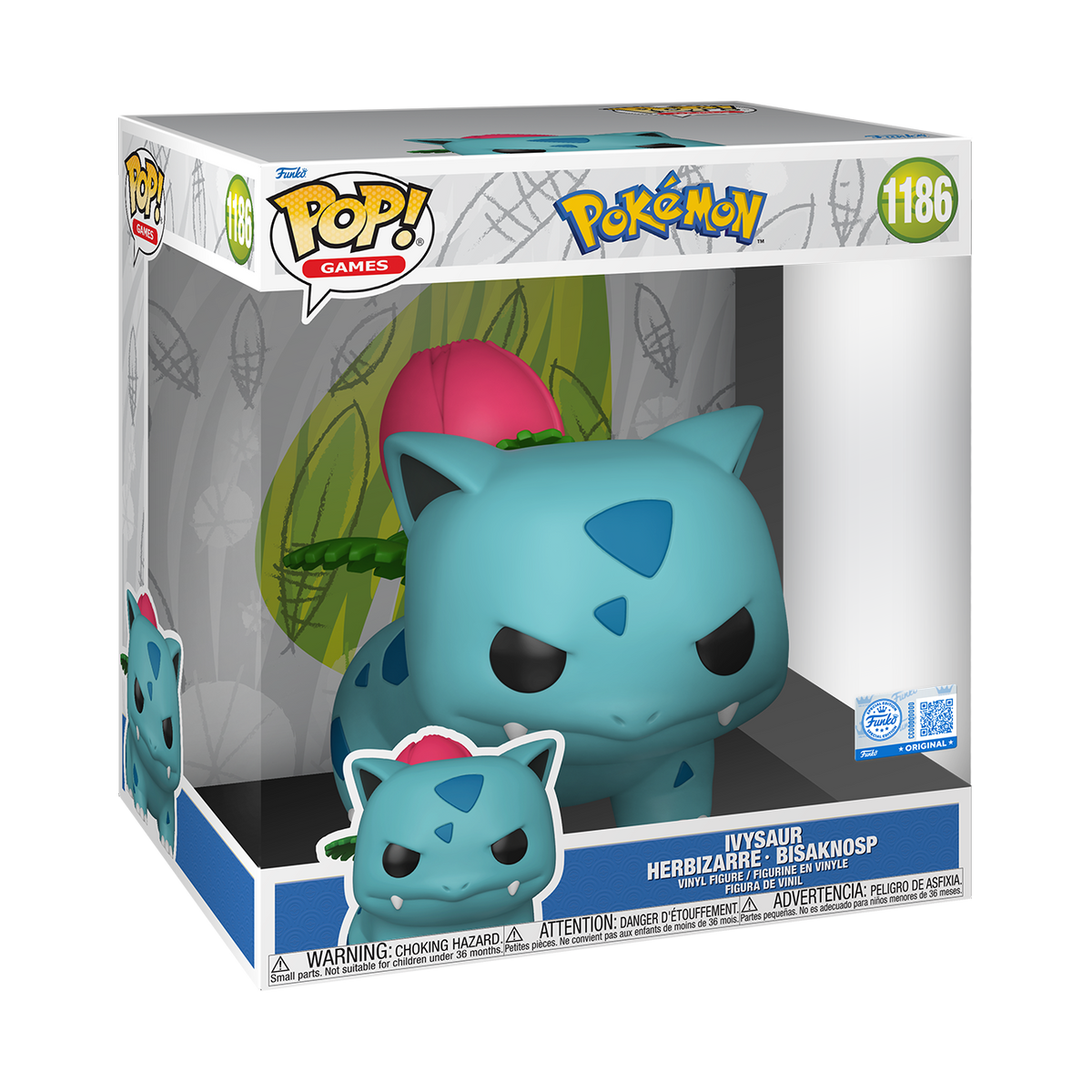 Pop! Jumbo Ivysaur - US 5219