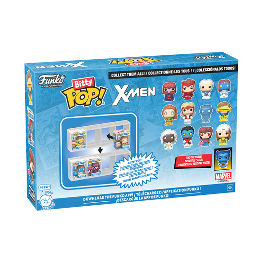 Bitty Pop! X-Men 4-Pack Series 3 - US 5584
