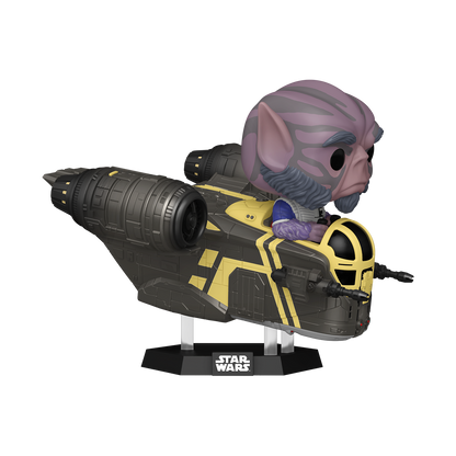 Pop! Rides Deluxe Zeb Orrelios in the Razor Crest - US 7267