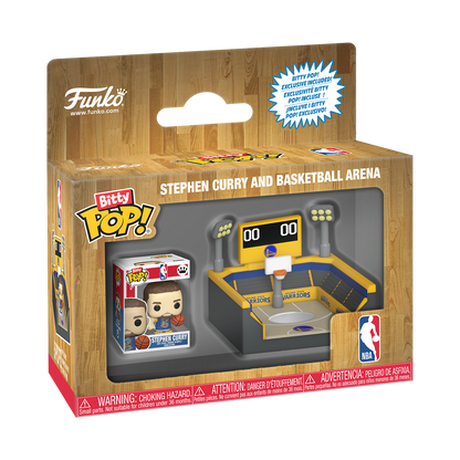 Bitty Pop! Towns Stephen Curry & Basketball Arena - US 2293