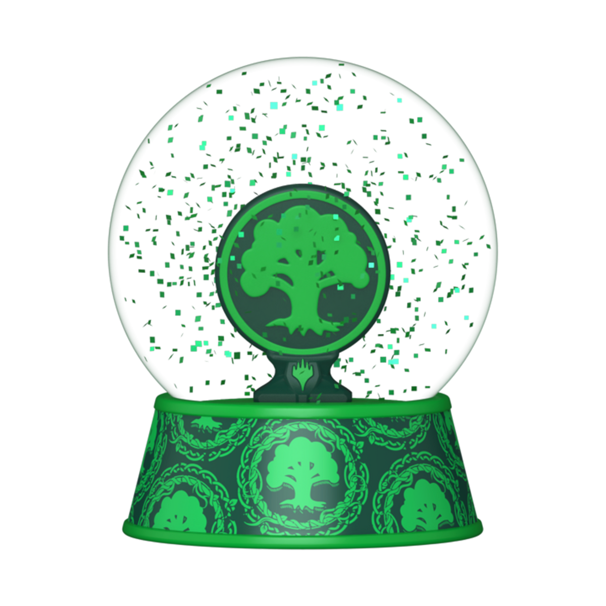 Magic The Gathering Forest Mini Glitter Globe - US 3107