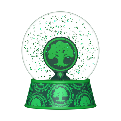 Magic The Gathering Forest Mini Glitter Globe - US 3107
