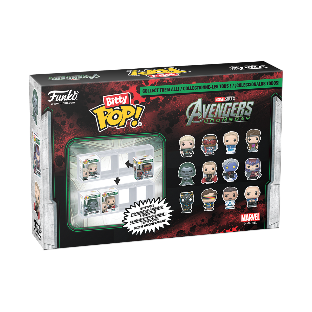 Bitty Pop! Avengers: Doomsday 4-Pack Series 3 - US 2386