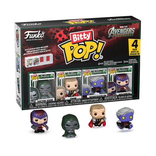 Bitty Pop! Avengers: Doomsday 4-Pack Series 2 - US 5744