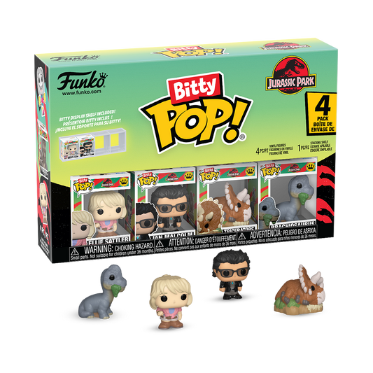 Bitty Pop! Jurassic Park 4-Pack Series 1 - US 8506