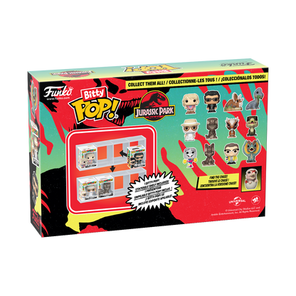 Bitty Pop! Jurassic Park 4-Pack Series 3 - US 2305