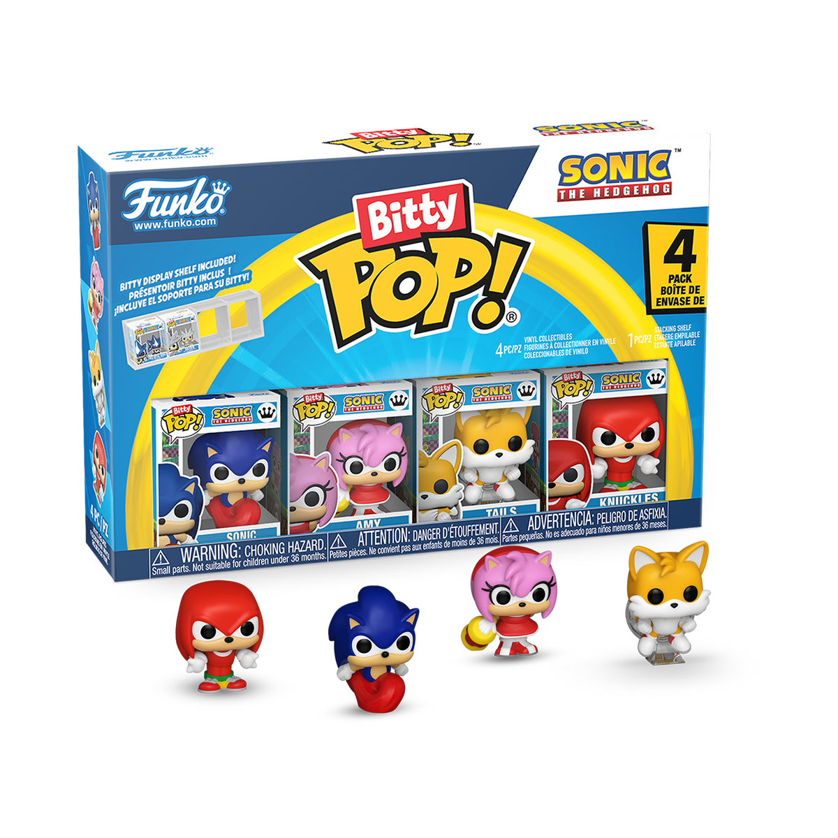 Bitty Pop! Sonic the Hedgehog 4-Pack Series 2 - US 2262