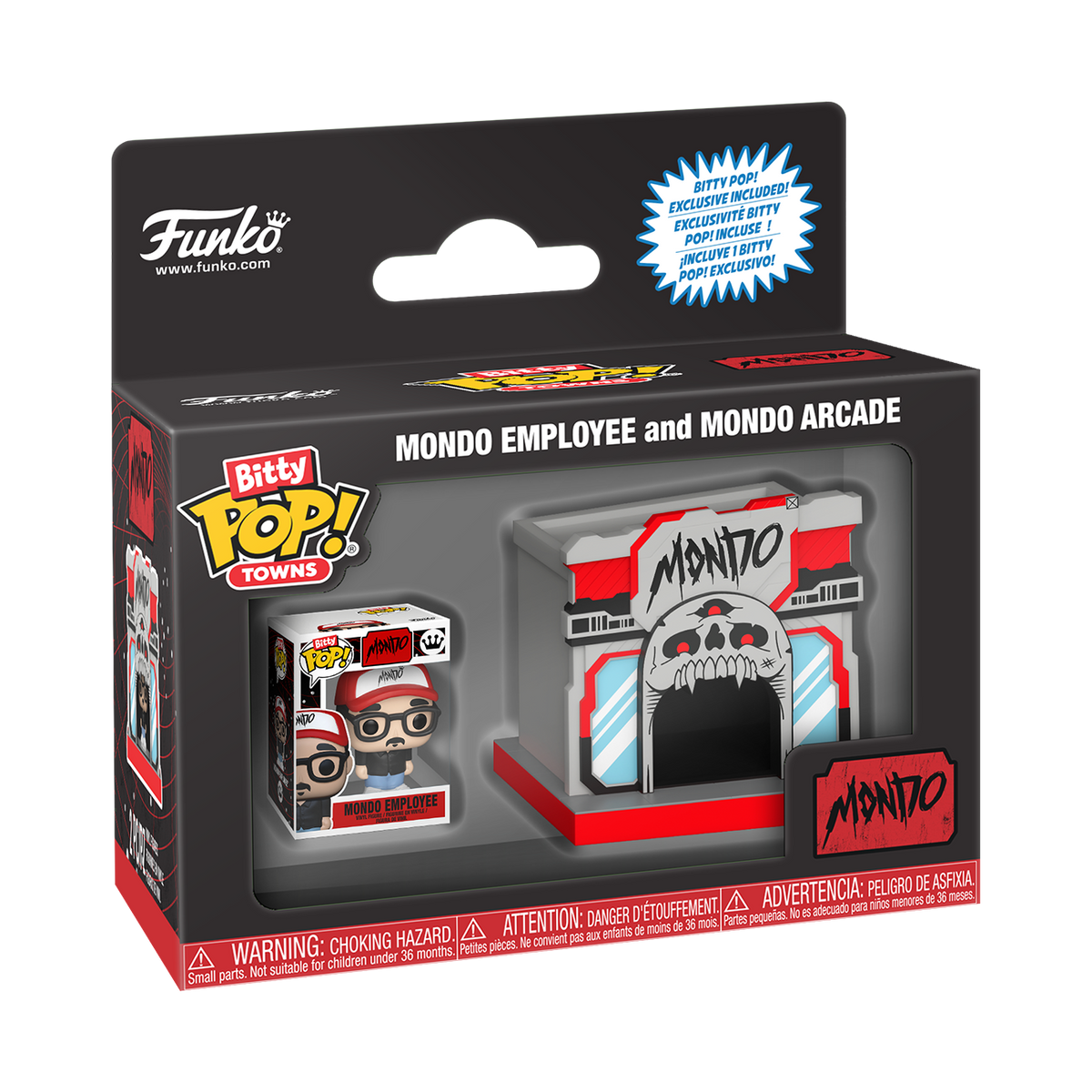 Bitty Pop! Towns Mondo Employee & Mondo Arcade - US 5395