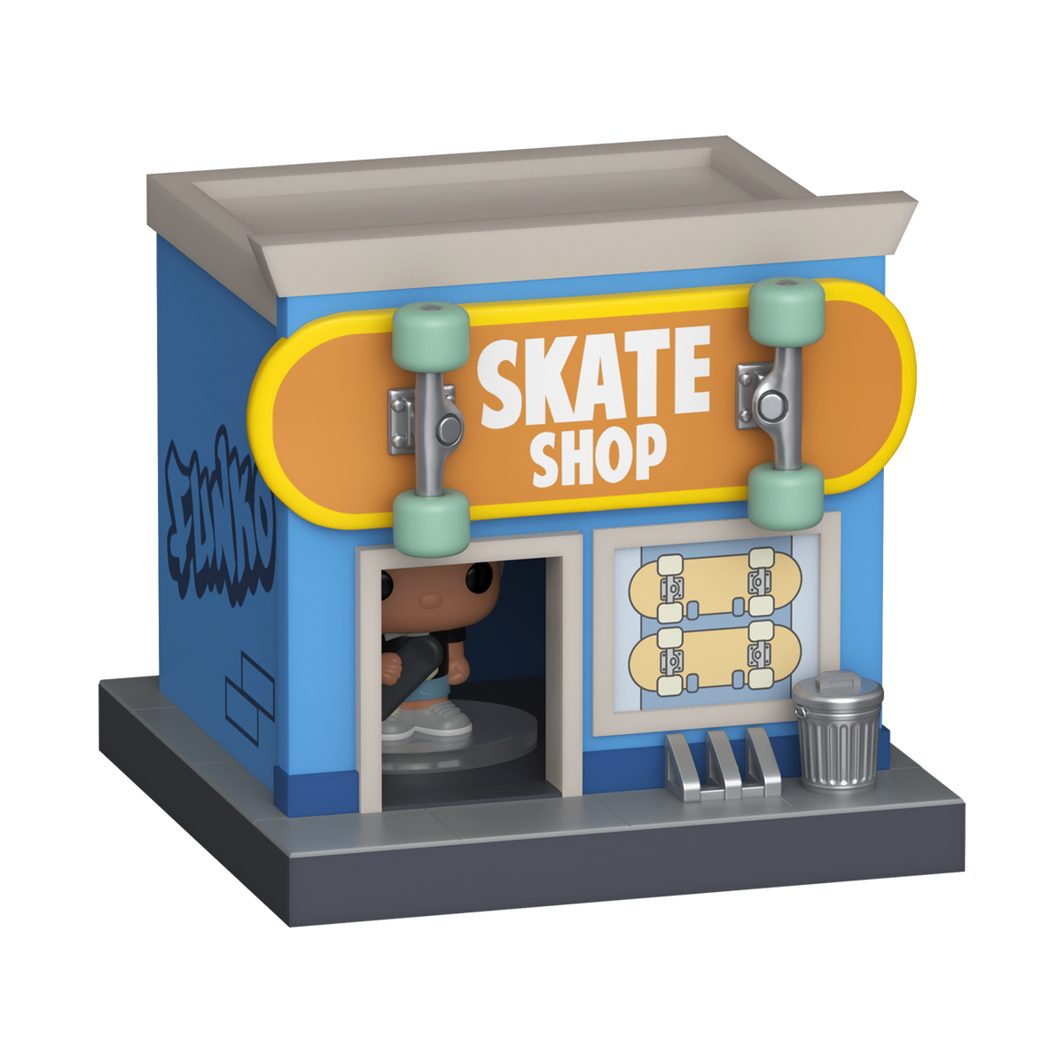 Bitty Pop! Towns Skateboarder & Skate Shop - US 8771