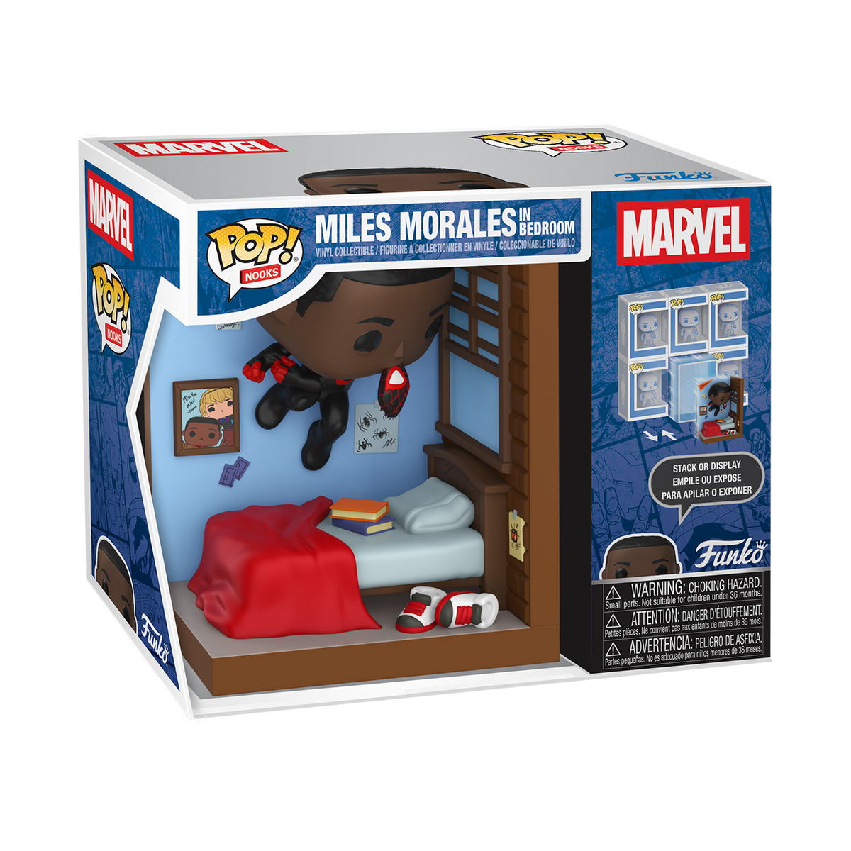 Pop! Nooks Miles Morales in Bedroom - US 6399