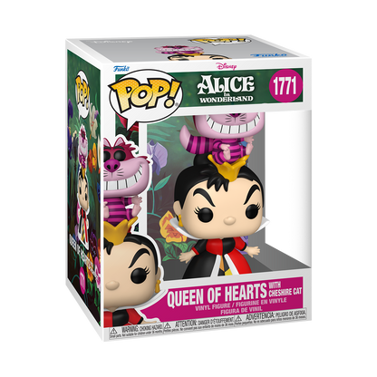 Pop! Queen of Hearts with Cheshire Cat - US 8704