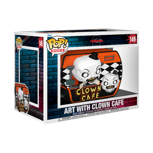 Pop! Rides Deluxe Art with Clown Cafe - US 7058