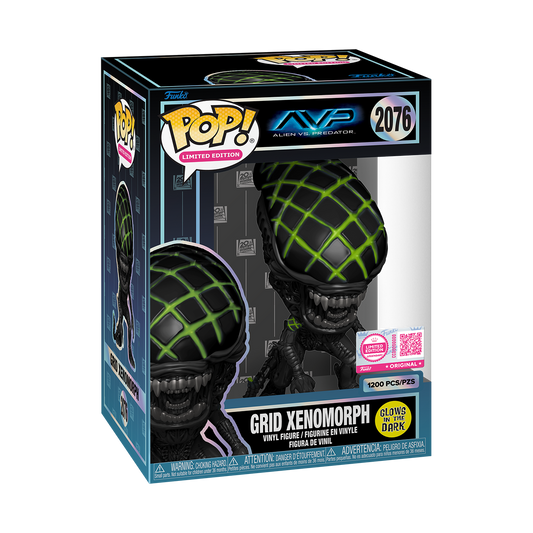 Pop! Grid Xenomorph (Glow) with Pop! Protector - US 6569
