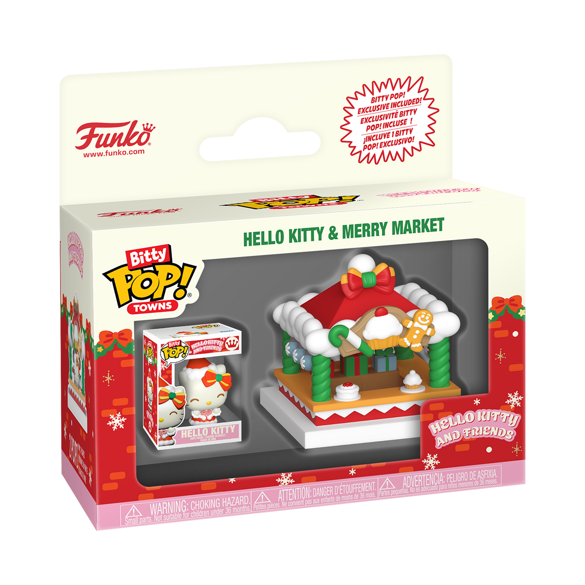 Bitty Pop! Towns Hello Kitty and Merry Market - US 8680