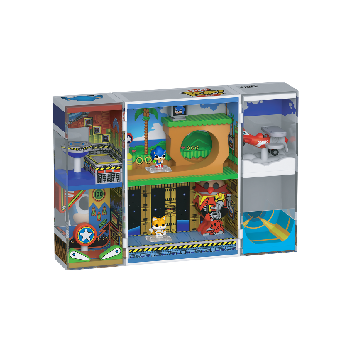 Bitty Pop! Bitty Box Sonic 2 Diorama Set - US 6582
