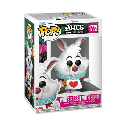 Pop! White Rabbit with Horn - US 1949