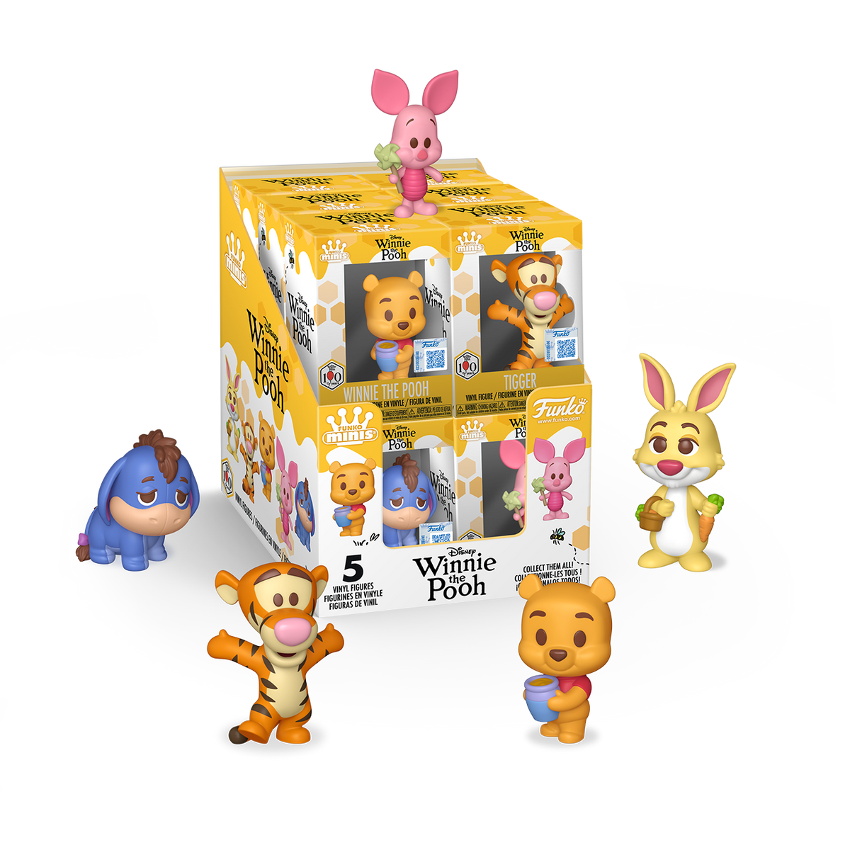 Winnie the Pooh Mini Vinyl Figures - US 5036