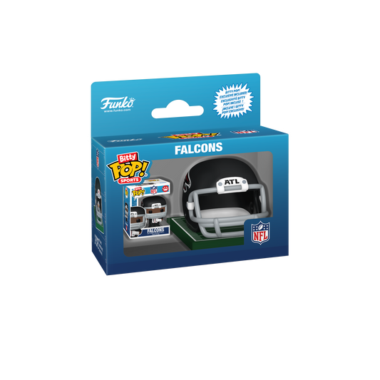 Bitty Pop! Helmet & Player Falcons - US 2365
