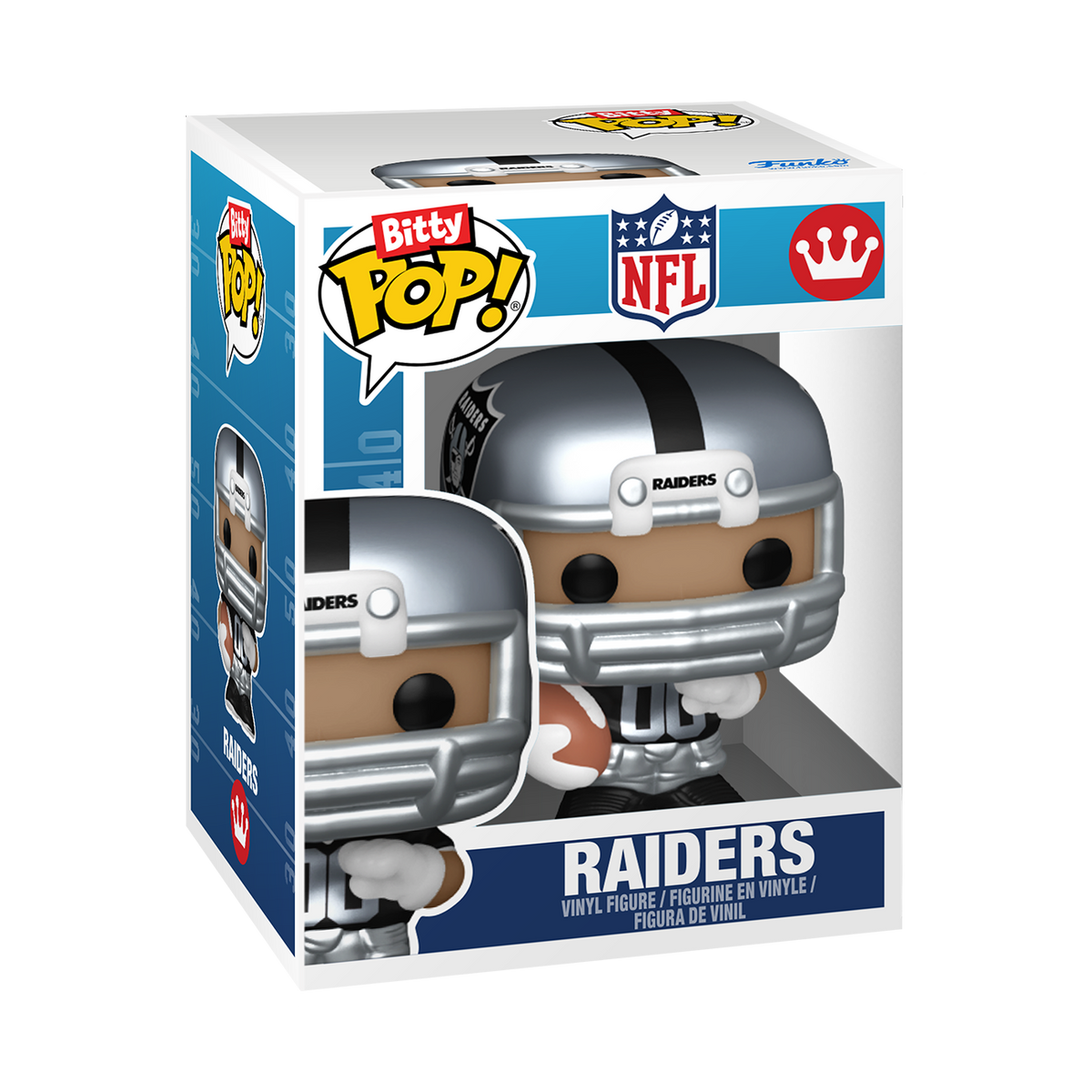 Bitty Pop! Helmet & Player Raiders - US 3436