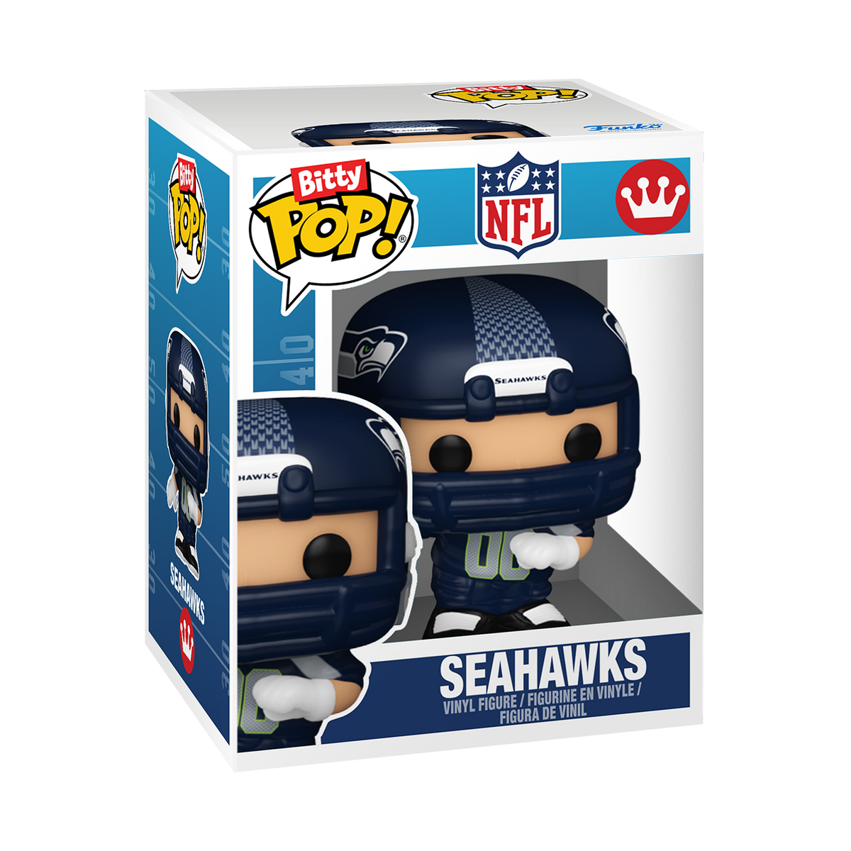 Bitty Pop! Helmet & Player Seahawks - US 5733